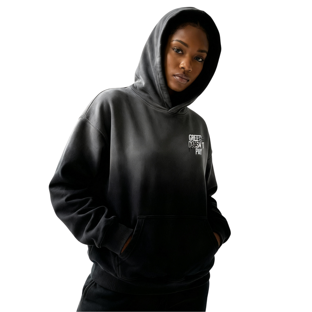 Greed Doesn't Pay Oversized Hoodie