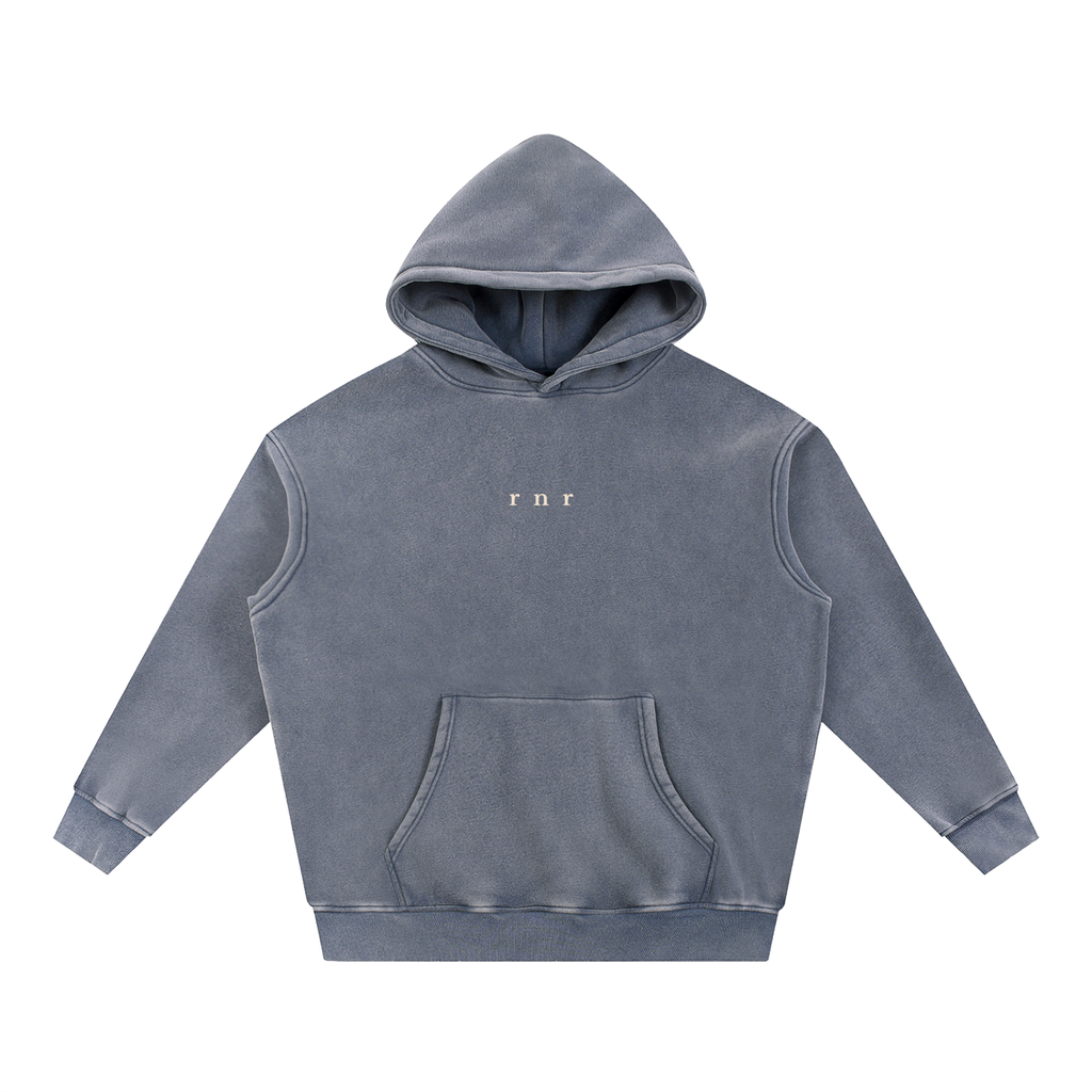Build hoodie in royal blue fleece, r n r Fall 2026