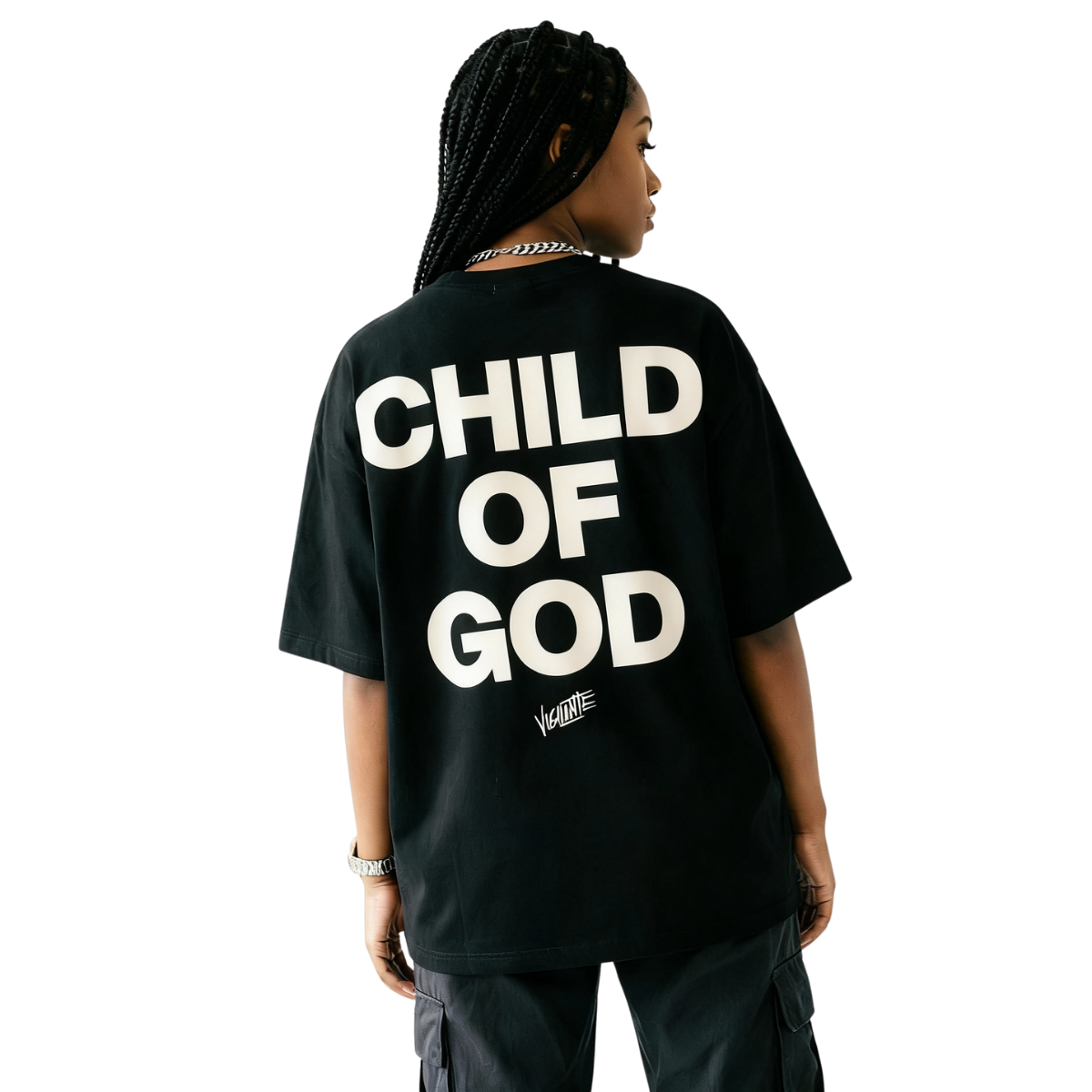 Child Of God Drop Shoulder T-Shirt – Derek Minor