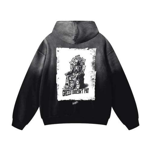Greed Doesn't Pay Oversized Hoodie