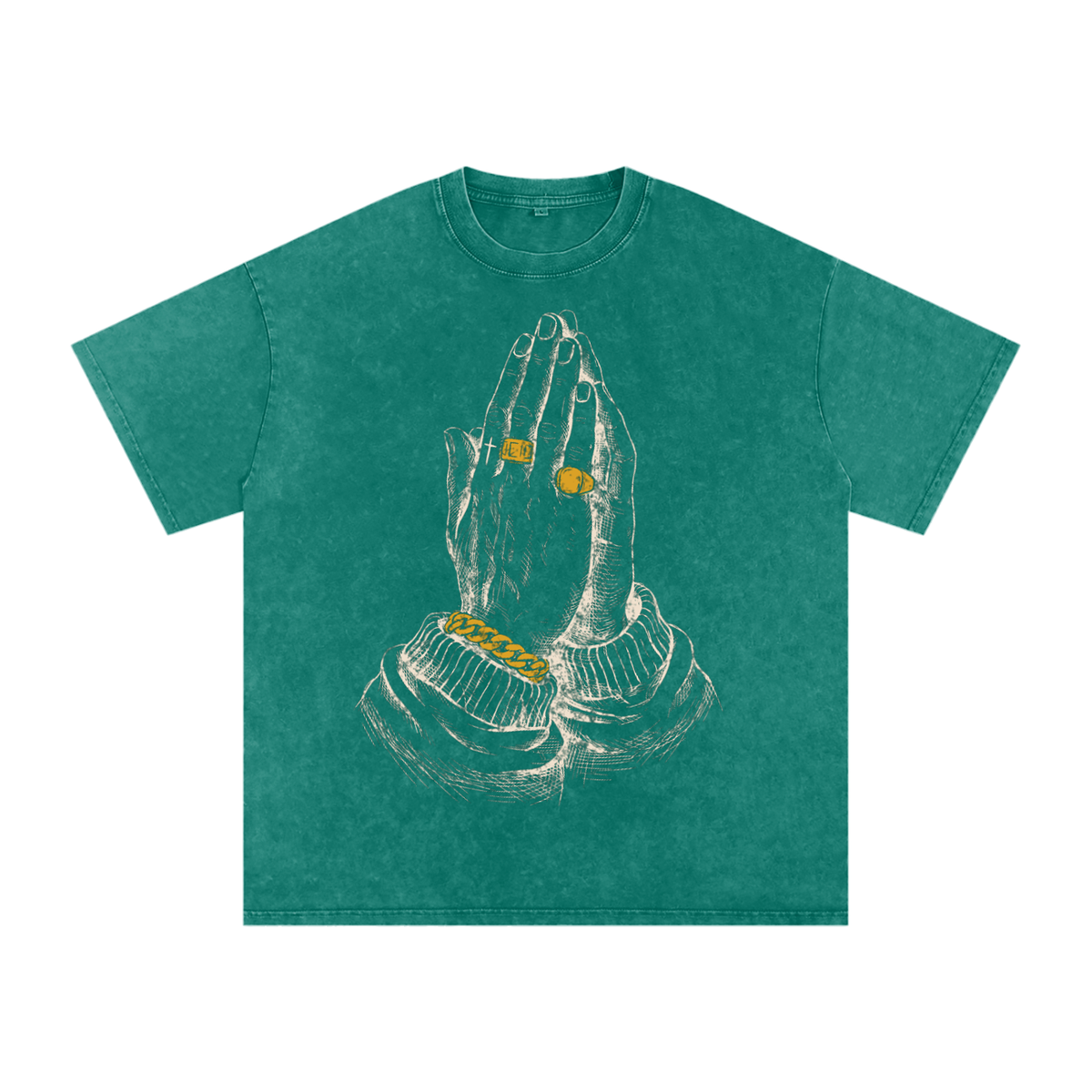 Praying Hands tee, view 3
