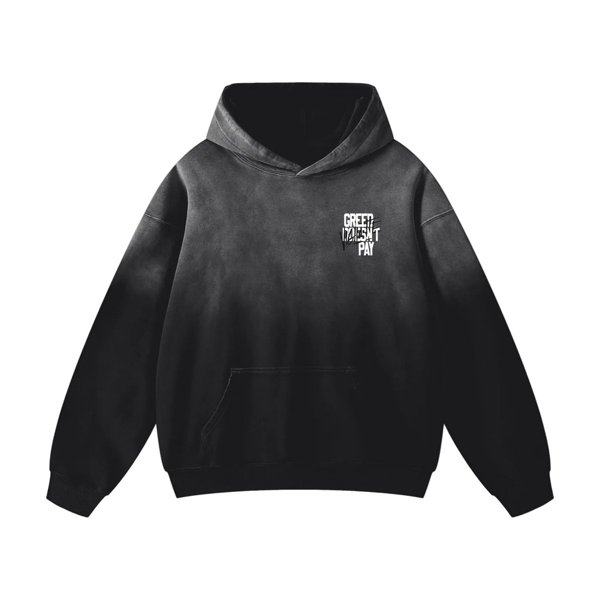 Greed Doesn't Pay Oversized Hoodie